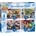 Ravensburger Детски пъзел Ravensburger 4 в 1 - Играта на играчките 4 (6833)