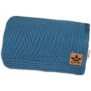 Baby Nellys Luxusná deka dečka BASIC navy