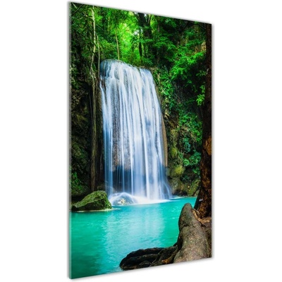 Vertikálny foto obraz akrylový na stenu Vodopád 50x100 cm