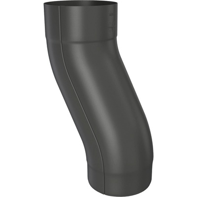 Dekrain Robust Koleno soklové 100 RAL 9005 černá