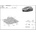 Scut Motor - Румъния Метална кора под двигател toyota avensis от 2008 до 2012 (73839)