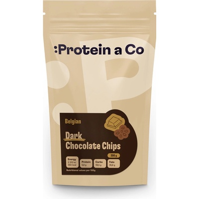 Protein & Co. Čokopecky Tmavá belgická čokoláda 200 g