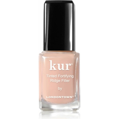 LONDONTOWN kur Tinted Fortifying Ridge Filler Vyhlazující tónovaný lak na nehty Apricot Beige meruňkově béžová 12 ml