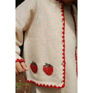 Konges Sløjd Детска вълнена рокля COLLETTE DRESS (KS104750.PPY2)