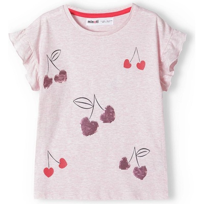 Minoti Тениска розово, размер 104-110