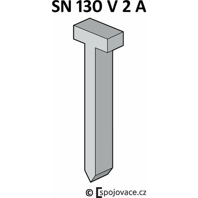 Nerezové hřebíky Schneider SN 130 V 2 A, délka 30 mm