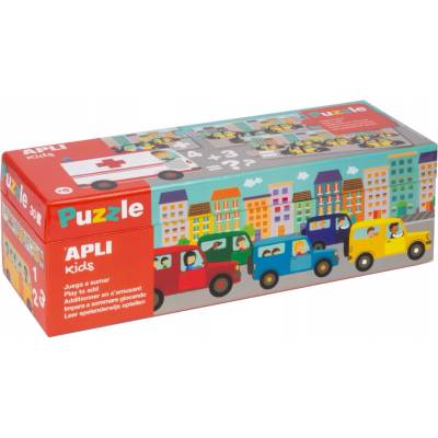 Apli Apli Kids pro výuku přidáváníKids Autka 30 dílků