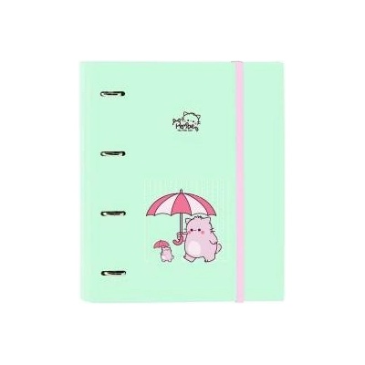 Pembe Папка с пръстени Pembe The pink cat Многоцветен 27 x 32 x 3.5 cm