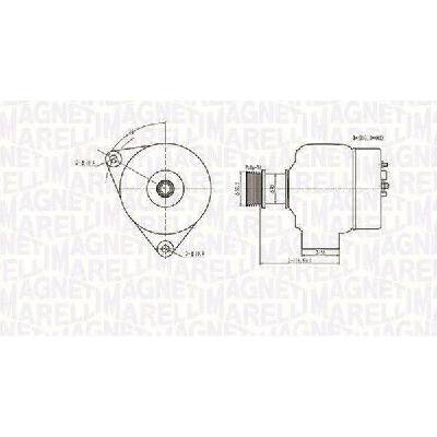 Generátor MAGNETI MARELLI 063731138010