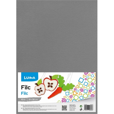 LUMA A4 šedý - balení 10 ks
