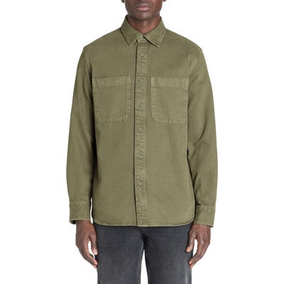 Celio Мъжка риза Celio Lanime в цвят каки Celio | Zelen | МЪЖЕ | S