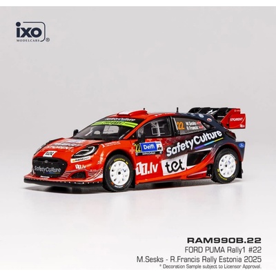 Ford Puma Rally1 Rally Estonia 2025 22 Sesks FrancisIXO 1:43