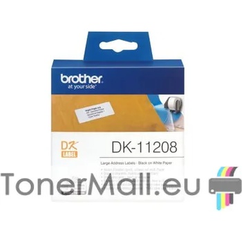 Brother Large Address Paper Labels Brother DK-11208