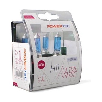m-tech Powertec Ultra White H11 12V халогенни крушки к-т (PTZUW11-DUO)