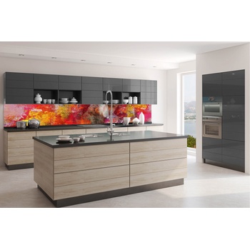 DIMEX ART s. r. o Фототапет за кухня - абстрактна стена 350 x 60 см