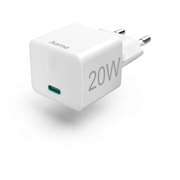 Hama 00125128 зарядно за мобилни устройства Смартфон, Таблет Бяла Променлив ток (AC) Бързо зареждане На закрито (00125128)