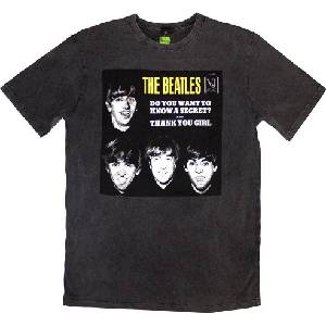 The Beatles VJ Secret Sleeve Stone Wash Charcoal Grey XL Риза (BEATSTNW630MC04)