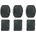 GoPro Curved + Flat Adhesive Mounts AACFT-001