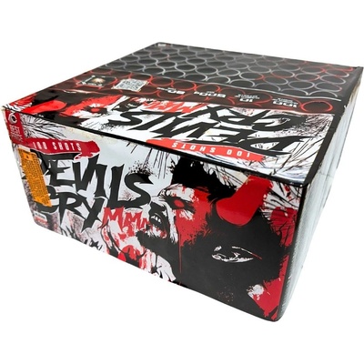 Kompaktní ohňostroj DEVILS CRY SLOW MOTION 100 ran 20mm