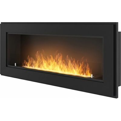 Simplefire Závěsný biokrb 120 x 49 x 20 cm černý