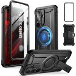 SUPCASE Magsafe Противоударен Калъф за Samsung S26 Plus, Supcase UB Pro Mag, Черен (843439161047)