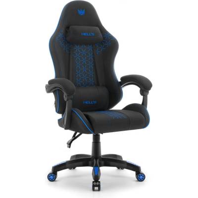 Hell's Chair HC-1008 2.0 Black Blue Fabric Mesh