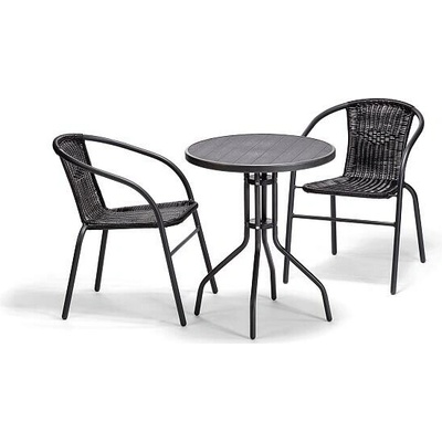 House 5 balkonová sestava BISTRO SET černá – Hledejceny.cz