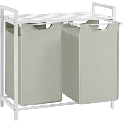 Vasagle 2x 46 L BLH201W01 bílo-šedý
