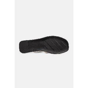 Tommy Hilfiger сандали дамски от кожа FLAT STRAPPY SANDAL LTH (FW0FW09220) - answear - 142,76 лв