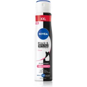 Nivea Invisible Black & White Clear антиперспирант в спрей за жени 250ml