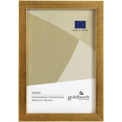 Goldbuch Дървена рамка за снимки Goldbuch - Златиста, 10 x 15 cm (6015300123)