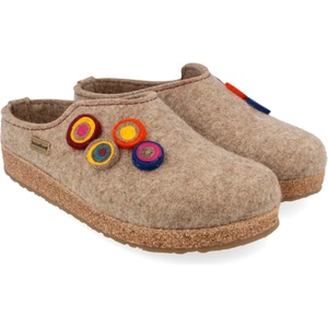 Haflinger Дамски пантофи Haflinger Women's Kanon Slippers - Peat - размер 42 (EU) (126-0132-0517)