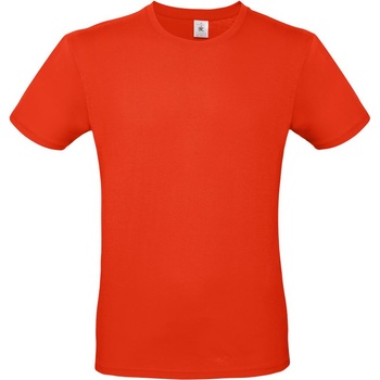 B&C Collection B&C E150 / Мъжка тениска - огненочервена XXL (01001Tu3505)