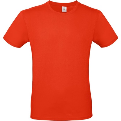 B&C Collection B&C E150 / Мъжка тениска - огненочервена XXL (01001Tu3505)