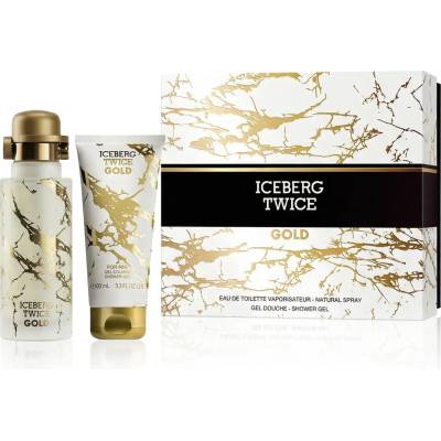Iceberg Twice Gold Подаръчен комплект EDT 125 ml + душ гел 100 ml