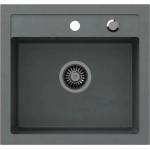 Quadron Вградена мивка Quadron Pop Johnny 110, сива, композитна, 43x50 см (HCQJ5047SZK) Мивка за вграждане