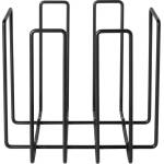 blomus Черна стойка за вестници и списания blomus от серия wires