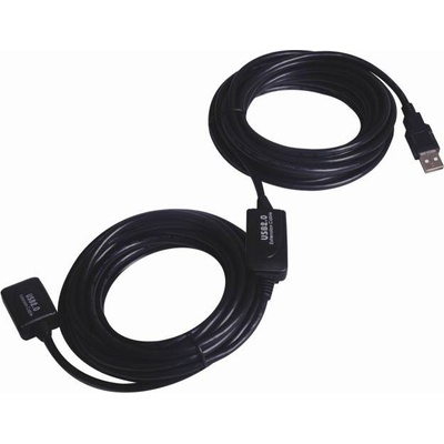 PremiumCord KU2REP25 USB 2.0 repeater a prodlužovací kabel A M-A F 25m