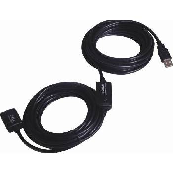 PremiumCord KU2REP15 USB 2.0 repeater a prodlužovací kabel A M-A F 15m