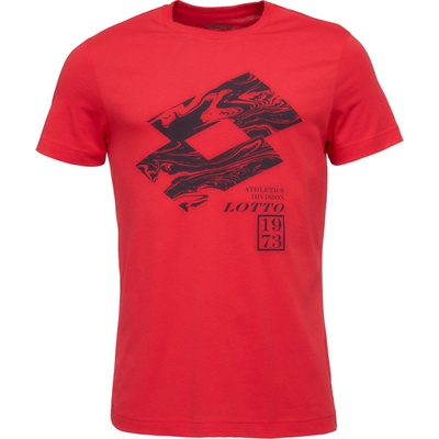 Lotto Tee Losanga červené čierne