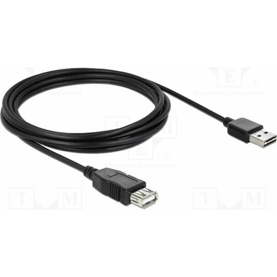 Delock 83372 USB 2.0 USB A zásuvka USB A zástrčka dvoustranná 3m
