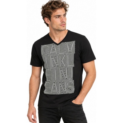 Calvin Klein pánské tričko Great Iconic černé