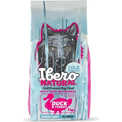 Ibero Cold Press Dog Senior Duck/Turkey 3 kg