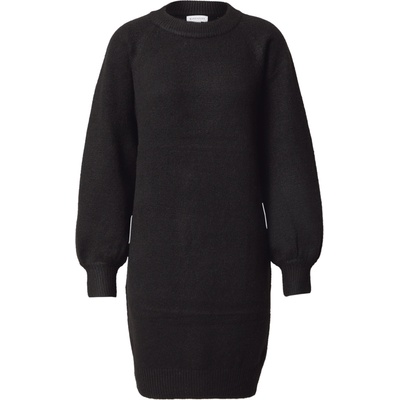 Warehouse Плетена рокля черно, размер M