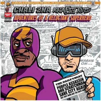 Chali 2NA & Krafty Kuts - Adventures Of A Reluctant Superhero (Indie Exclusive) (Limited Edition) (Yellow Coloured) LP