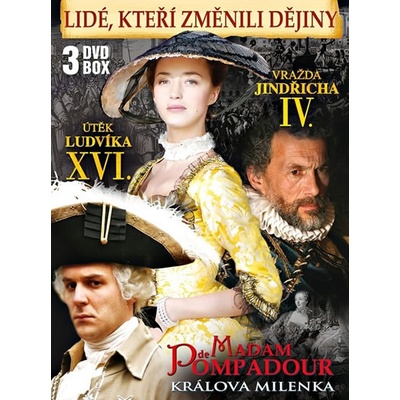 Lidé, kteří změnili dějiny - 3 BOX DVD