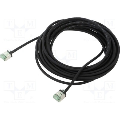 Goobay 74356 Patch, RJ45 vidlice,z obou stran, U/FTP, Cat 8.1, lanko, Cu