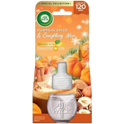 Air Wick náplň do elektrického osviežovača vzduchu Tekvica a jesenné korenie 19 ml