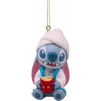 Disney Vianočná guľa zdobená, Mašle, Súprava mix vzorov 8 cm 1 ks