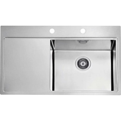 ALVEUS PURE 86x52,5 cm ocel